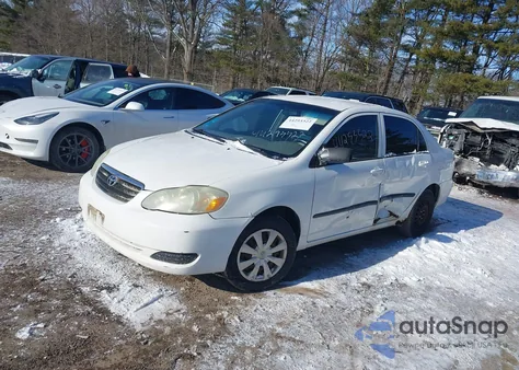 2007 Toyota Corolla Ce from USA, damaged, VIN JTDBR32E770101359